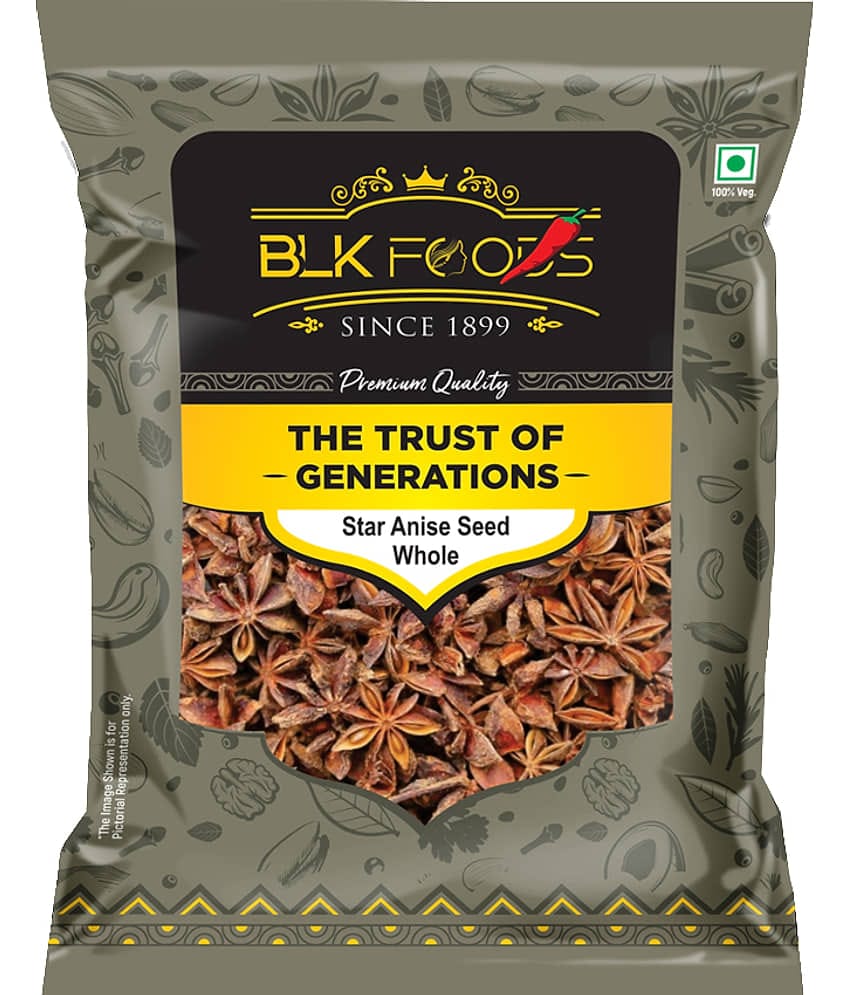 BLK FOODS _Daily Star Anise Seed Whole (Badiyan) 100g 100 gm