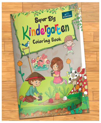 Super Big Coloring Book - Kindergarten For Kids