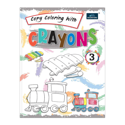 Copy Coloring With Crayons Book Part 3 Coloring Book For Kids 