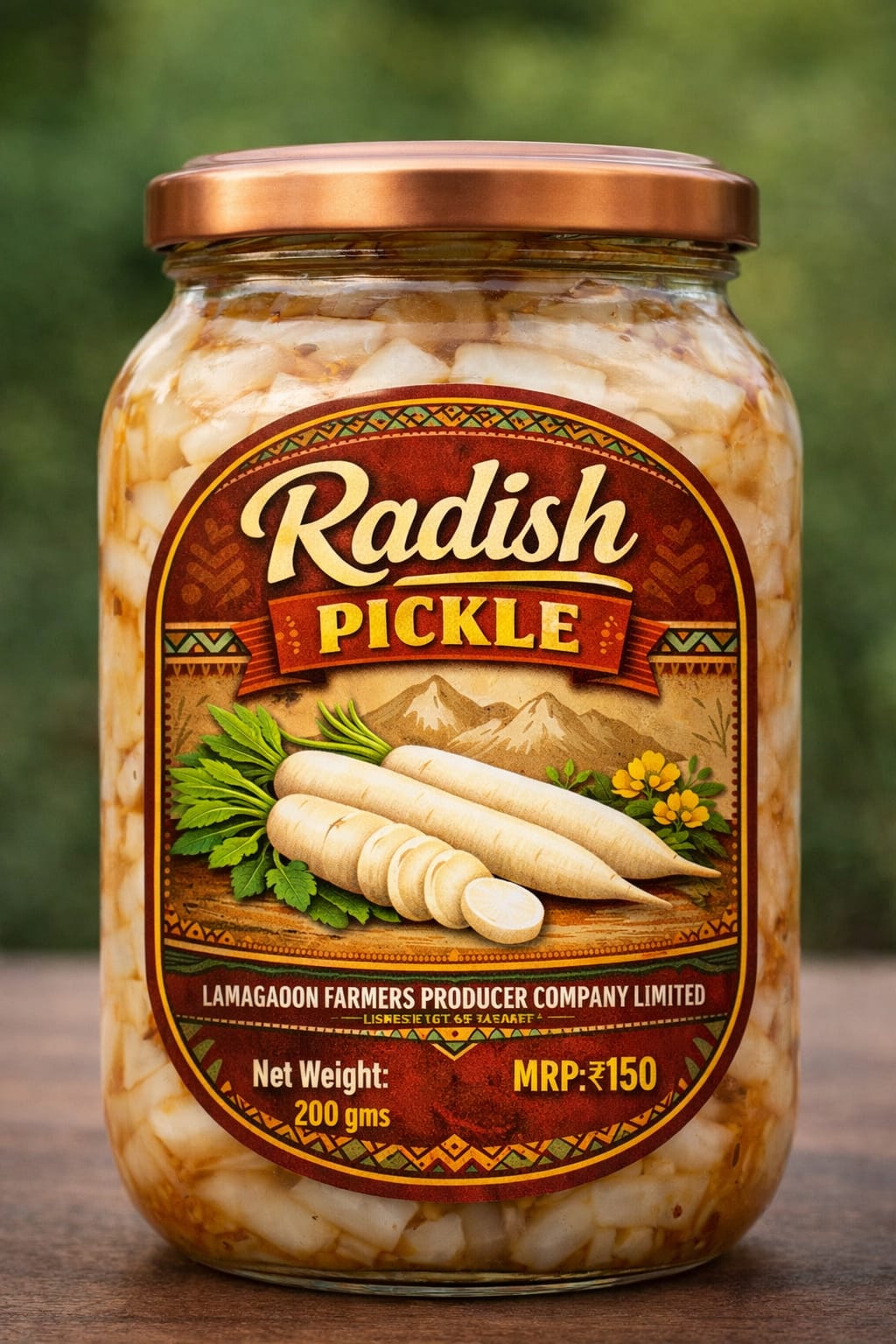 Radish Pickle - 200gm