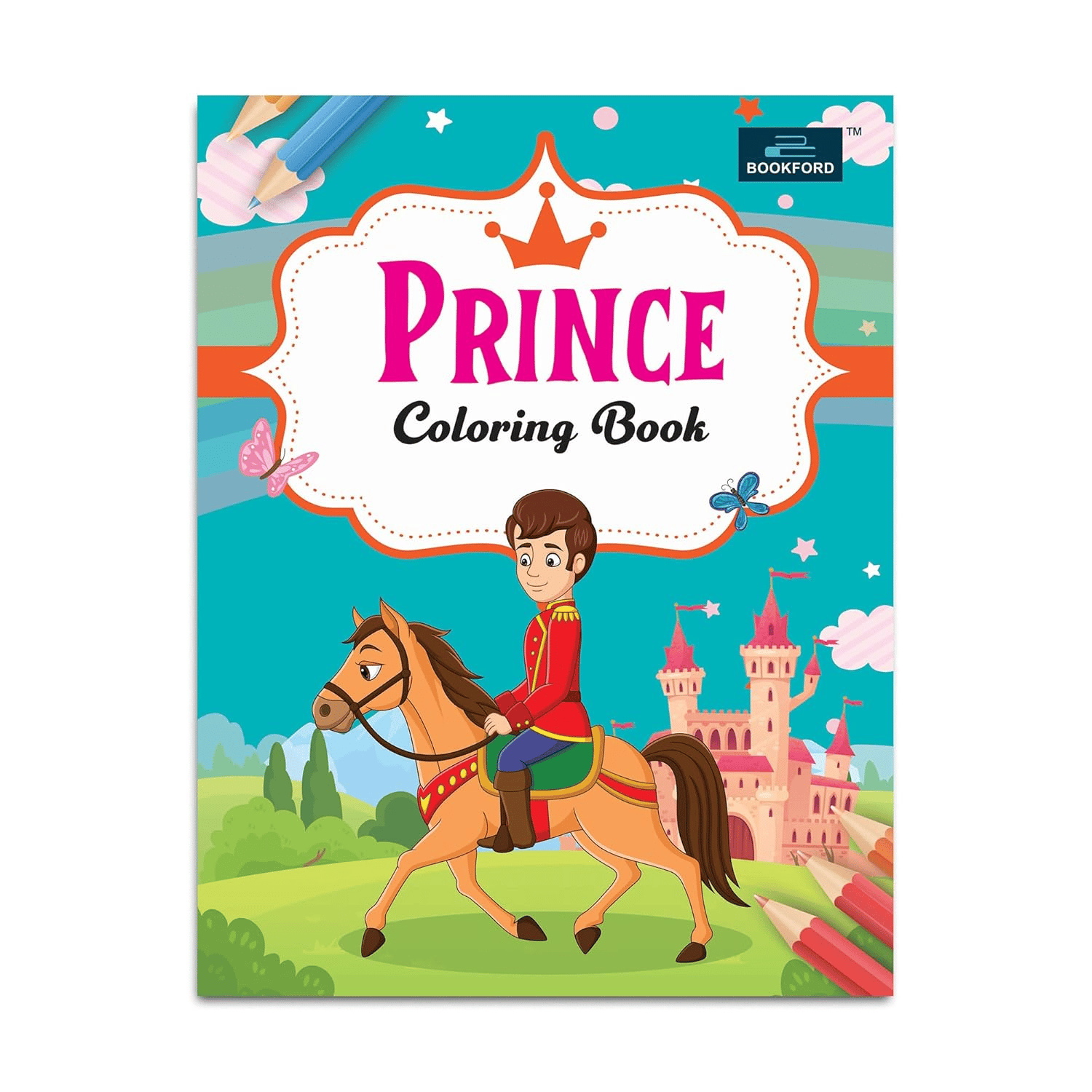 Prince Coloring Book For Kids