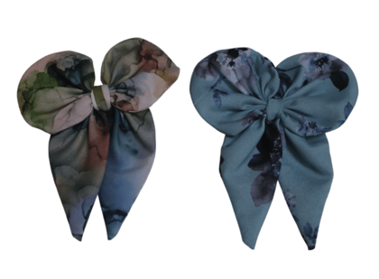 Hair Bows For Women, Bow Clips For Women - Barette Hair Clip - Luxury Silky Satin Hair Bow Clips 