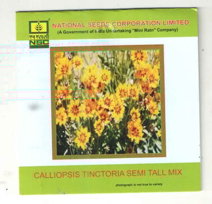 NSC Calliopsis tinctoria semi tall MIx T/L 