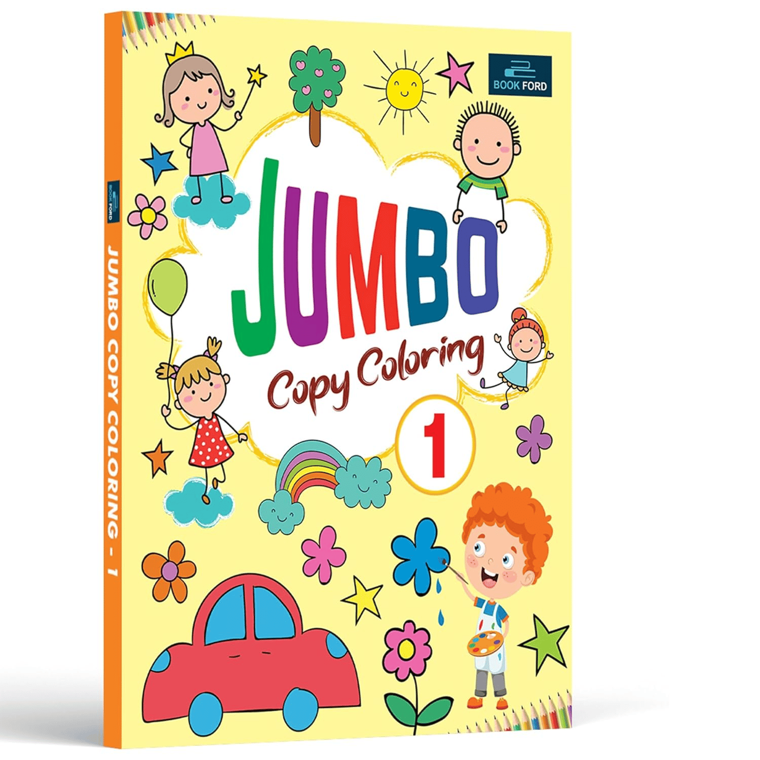 Jumbo Copy Coloring Book Part 1 Coloing Book For Kids