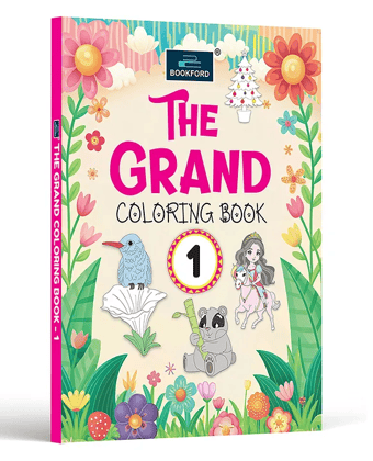 The Grand Coloring Book 1 - Coloring Book Book Kids