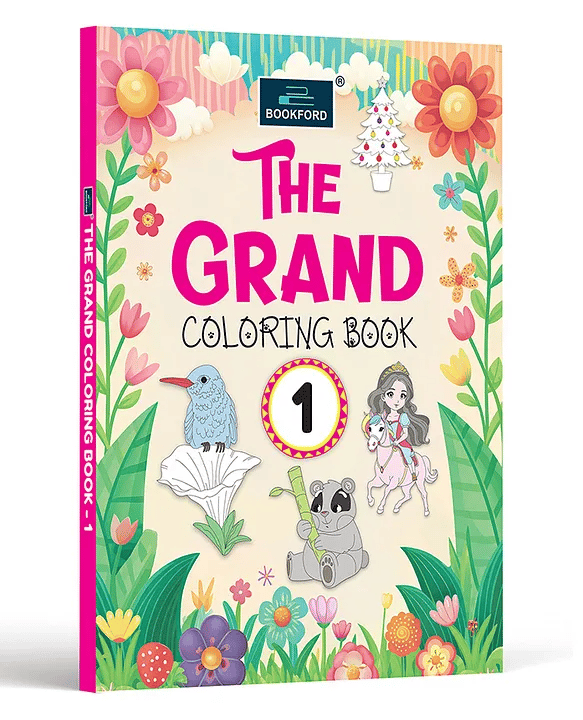 The Grand Coloring Book 1 - Coloring Book Book Kids