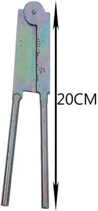 Mii Art 20 cm Iron Nut Cracker Cutter | Dry Fruit/Nut/Tobacco Cutter| Sarota| Adkitta Pack of 1