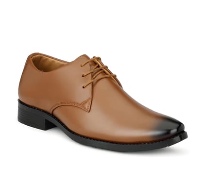 WUGO::Latest Fabulous Men Formal Shoes|Tan Derby Shoes|Office Shoes For Men's & Boys (Free Home Delivery)