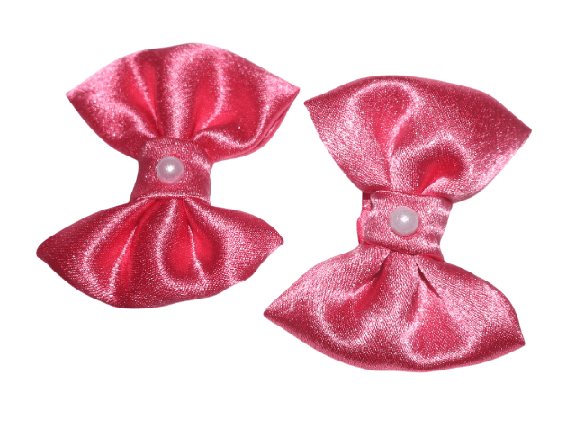 Hair Bows For Women, Bow Clips For Women - Barette Hair Clip - Luxury Silky Satin Hair Bow Clips 