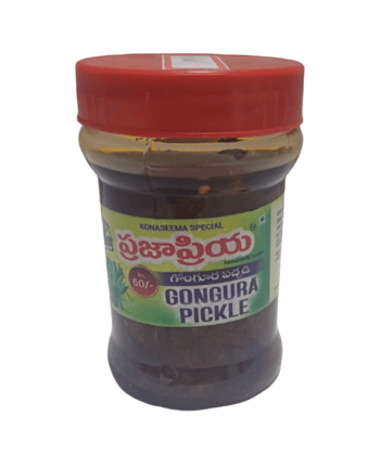 Gongura Pickle (Traditional Style) pack of 2 Gongura Pickle (Traditional Style) pack of 2