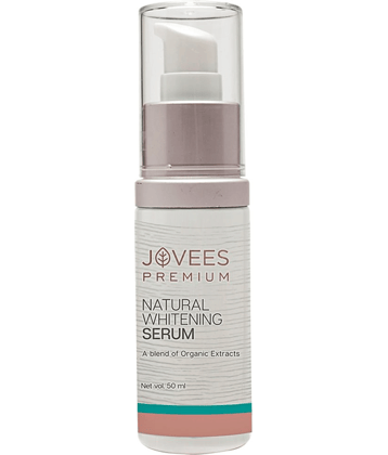 Jovees Premium Natural Whitening Serum Gives Clear, Hydrated And Glowing Skin, 50ml (Pack of 1)