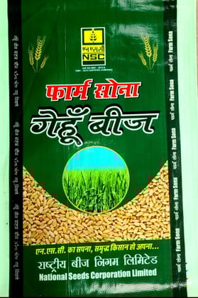 Farm Sona Certified-I Wheat Seeds (RAJ-4037), 40 kg Bag Farm Sona Certified-I Wheat Seeds (RAJ-4037), 40 kg Bag