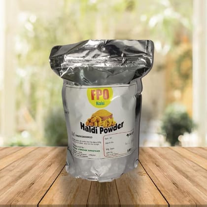 FPO Kalsi Haldi Powder Turmeric Spice - 400g Pouch
