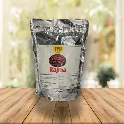 FPO Kalsi Rajma Kidney Beans, Premium Quality (500 gm)