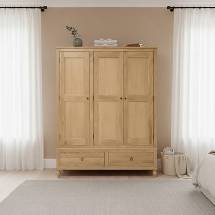 Wood Wardrobe Shelves Drawers-Cupboard