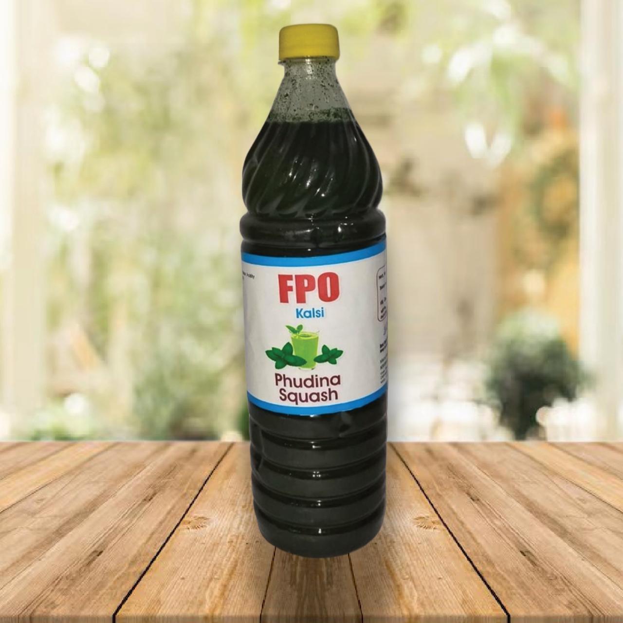 FPO Kalsi Phudina Squash - Refreshing Mint Drink Concentrate