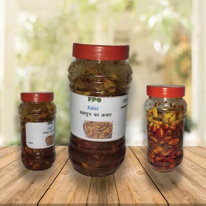 Kalsi Lahsun ka Achar (Garlic Pickle)
