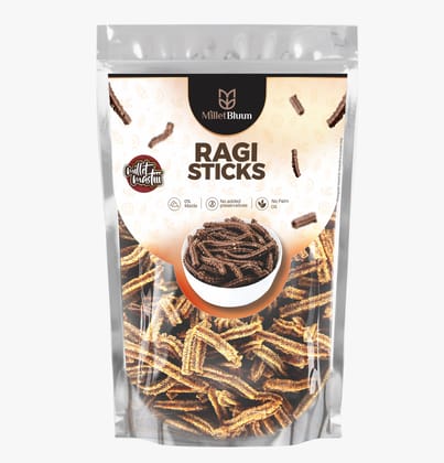 Millet Bluum Ragi Sticks - Wholesome & Crunchy Snack