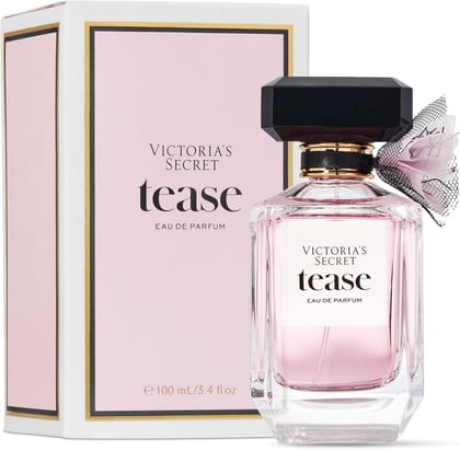 Victoria’s Secret Tease Eau de Parfum for Women 100ml | Sweet Gourmand Floral Signature Fragrance with Long-Lasting Charm