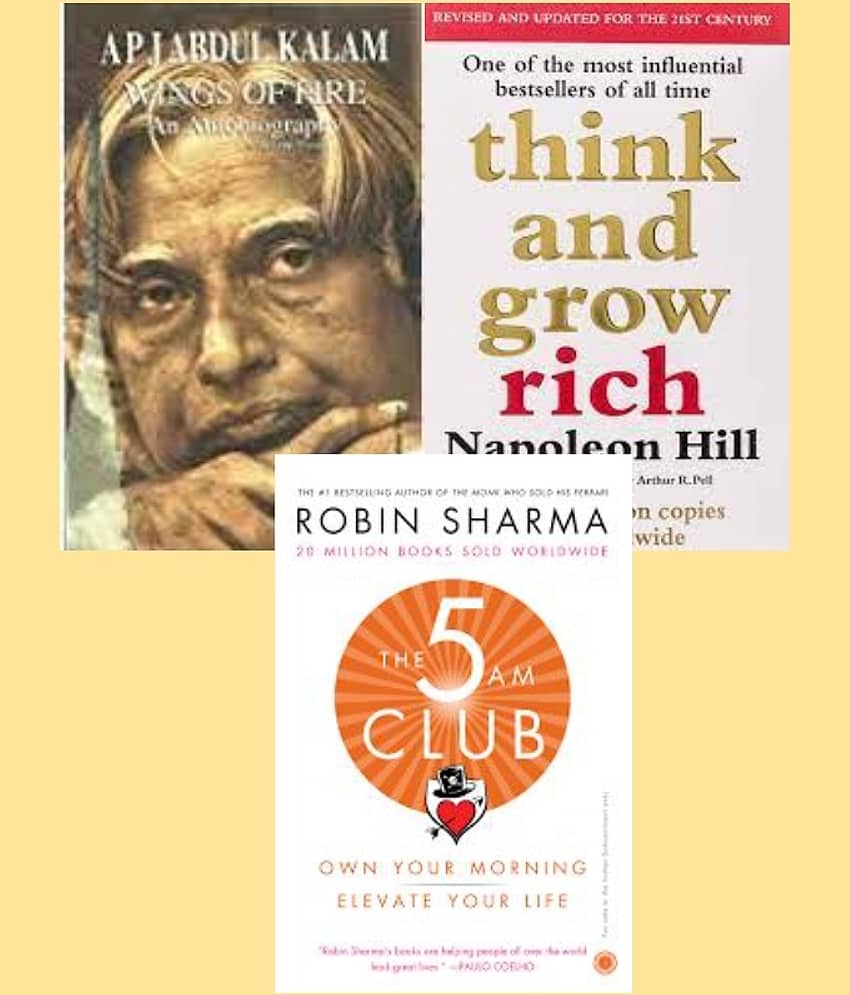 Wings of Fire + Think and Grow Rich + 5 Am Club