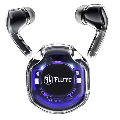 Flute Ultrapods Pro Wireless Earbuds Flute Ultrapods Pro Wireless Earbuds - Active Black