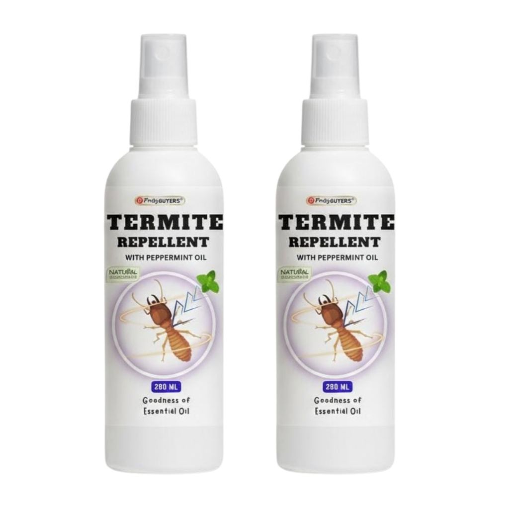 PrettyBUYERS Herbal Termite Repellent Spray with Peppermint Oil | Organic Dimak Marne Ka Spray 200ml (Pack Of 2) - Fresheners and Repellents | Buy online on ZillyBuy