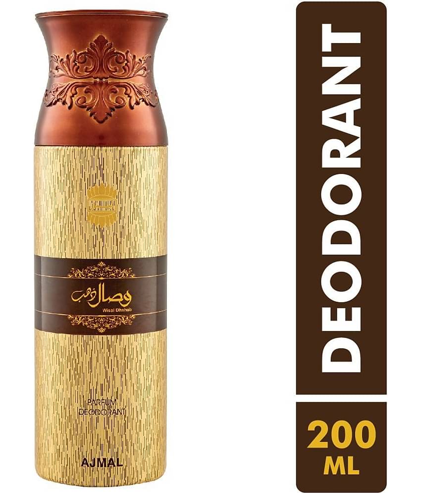 Ajmal Wisal Dhabab Perfume Deodorant 200ml Body Spray Gift For men Pack of 1