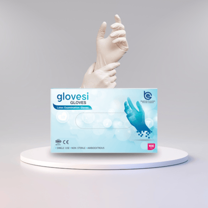 Latex Examination Powdered Gloves