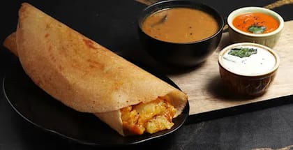 1 x Idli Sambar, 1 x Masala Dosa