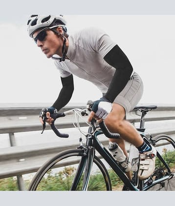 JUST RIDER Arm Sleeves for Athletic Arm Sleeves Perfect for Cricket, Bike Riding,Cycling, Basketball, Baseball, Running