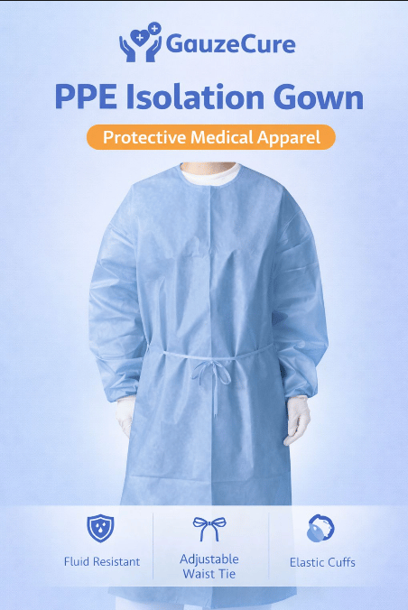 Apron Style Surgical Gown