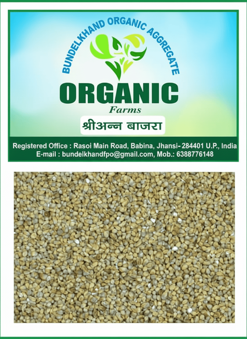 BUNDELKHAND ORGANIC AGGREGATE ORGANIC Farms  Bajra