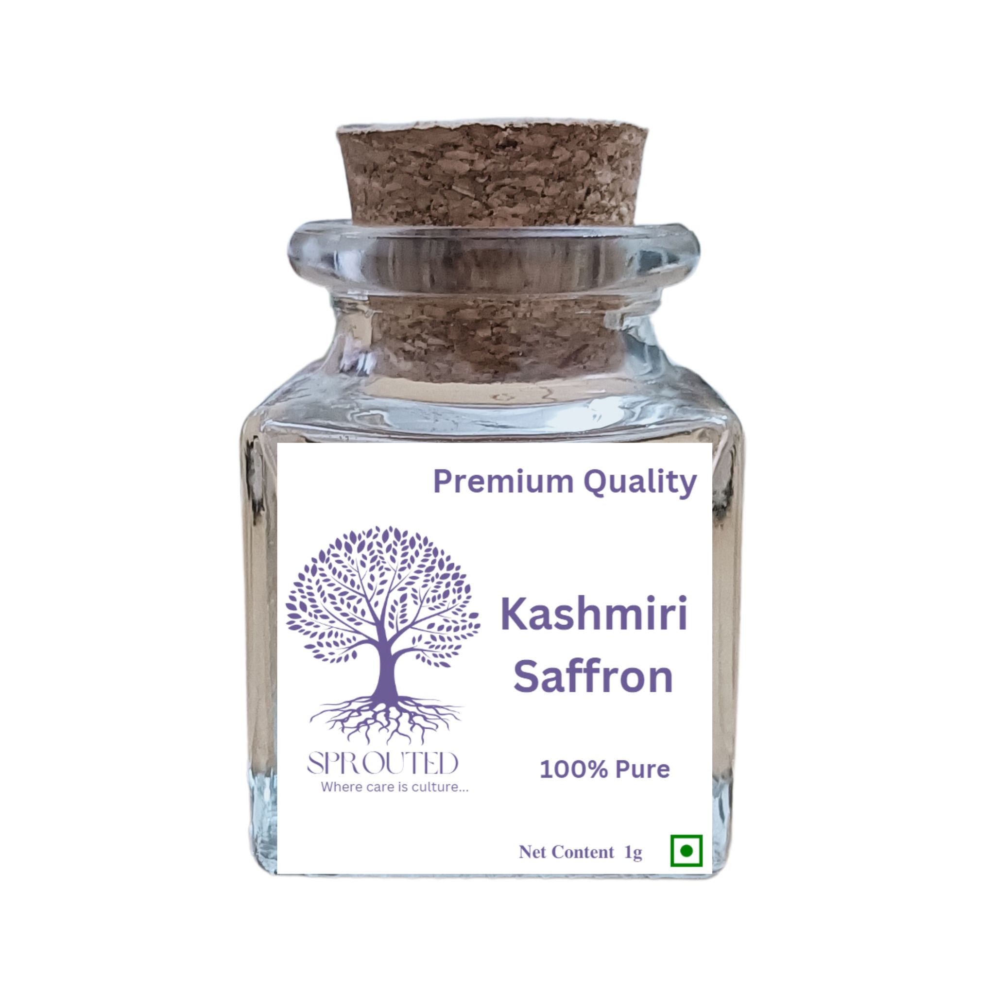 Sprouted Kashmiri Saffron/Kesar/Keshar – 100% Pure for Pregnant Women, Beauty purpose, Cooking and Sweets