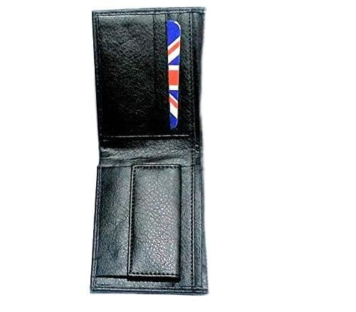 Nawani 3 Black Bi-Fold Leather Wallets, Size- 11/9 cm