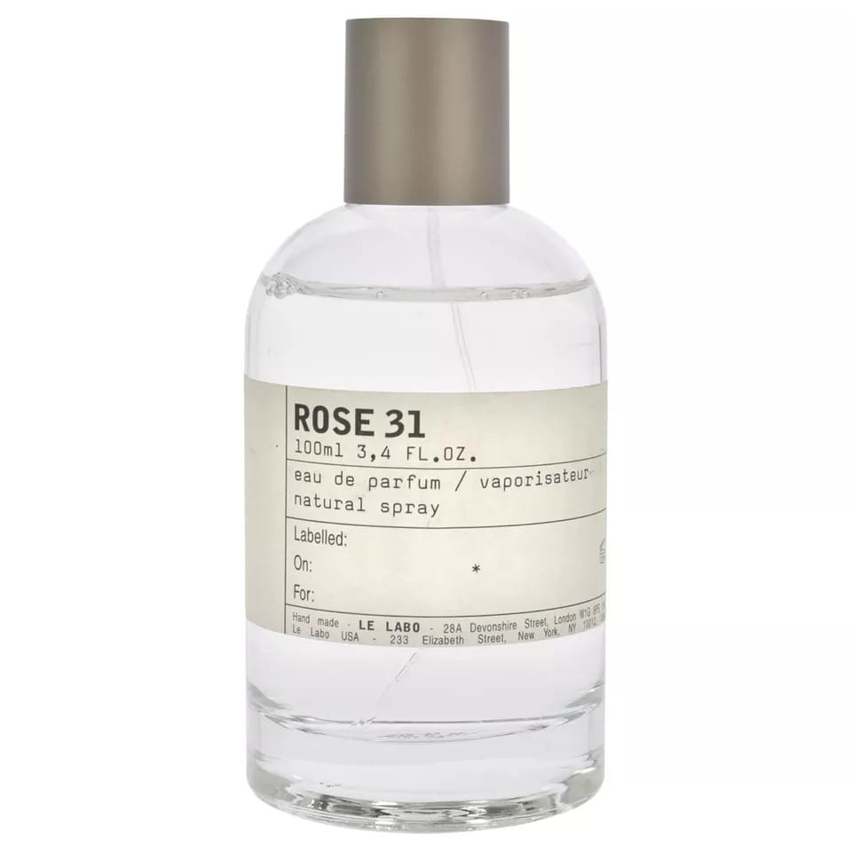 Le Labo Rose 31 Eau de Parfum 100ml – Spicy Rose & Woody Unisex Niche Fragrance