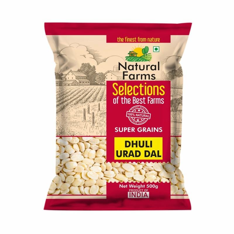 Natural Farms Dhuli Urad Dal 500 g