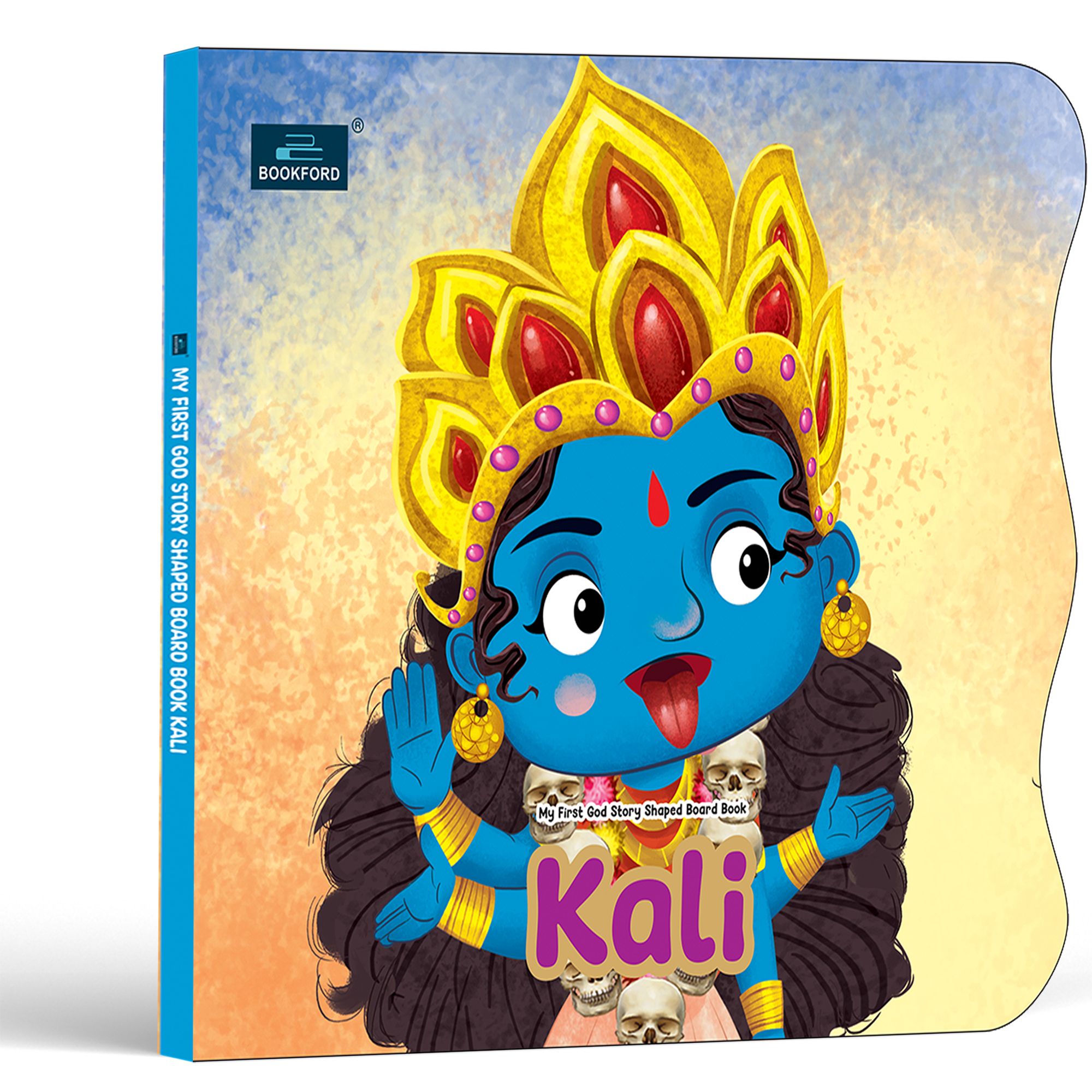 My First Shaped God Board Book – Illustrated Kali Maa Hindu Mythology Story Book for Kids - Age 2+ Yrs (Indian Gods and Goddesses)