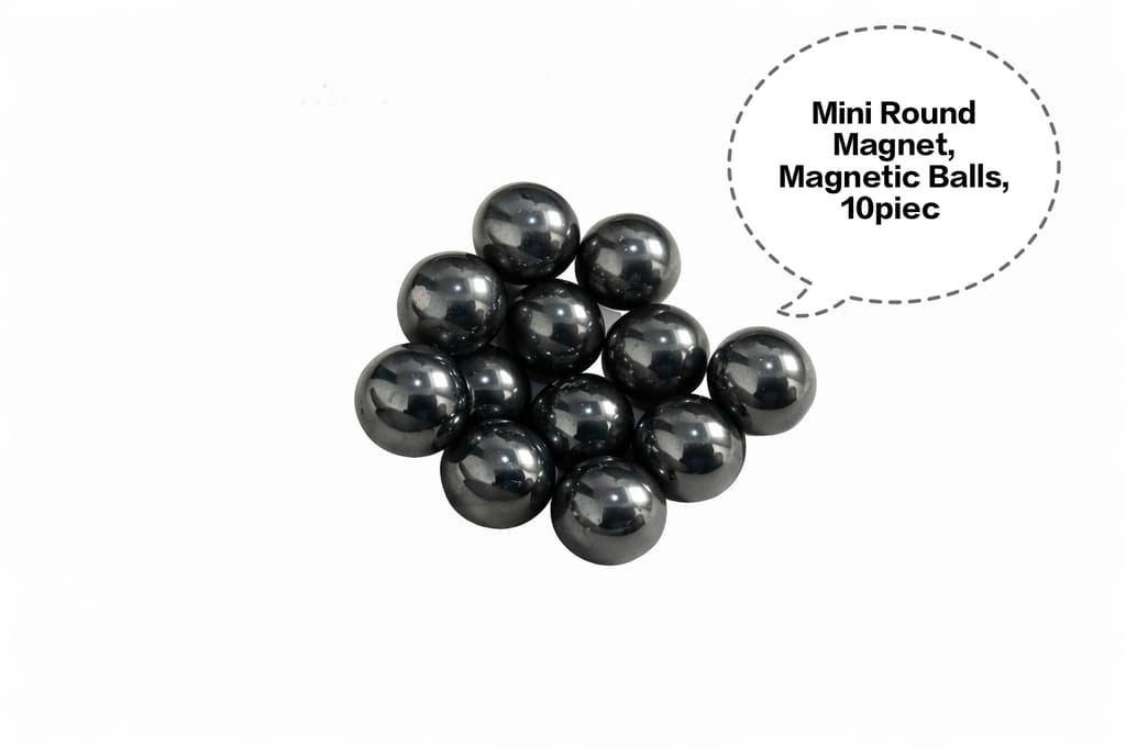 Mini Round Magnet, Magnetic Balls, Round Neodymium Magnet, Mini Ball Magnet, Strong Round Magnet 10 Pieces - Stationery | Buy online on ZillyBuy