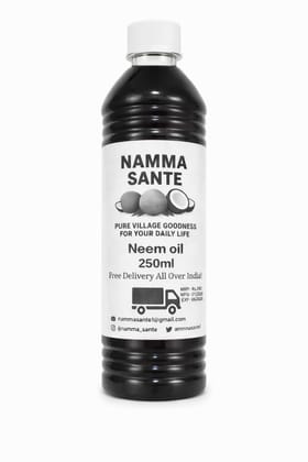 Neem Oil, Neem Seed Oil, Azadirachta Oil, Margosa Oil, Indian Neem Oil 250ml