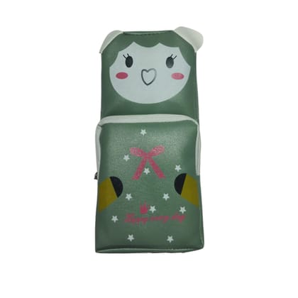 Cute Cartoon Panda Printed Mini Pouch / Pencil Case with Dual Zipper