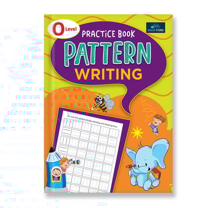 “O” Level Practice Book – Pattern Writing Books for Kids | Fun Pre-Writing Strokes, Tracing Lines, Shapes & Curves for Handwriting Improvement, Early Learning & Motor Skills Development