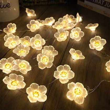  GLOWSERIE  Battery Flower Fairy Lights for Home Décor