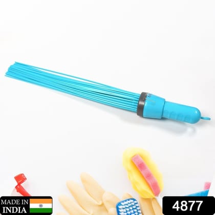 Plastic Stick Broom, 44 Flexible Sticks for Cleaning Tiles & Floors