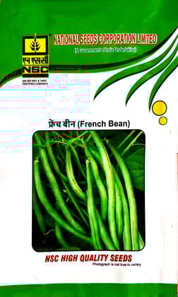 NSC French Bean/ Contender T/L Seeds 250 gms
