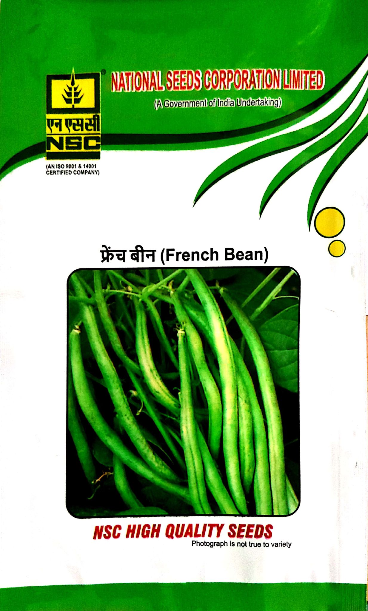 NSC French Bean/ Contender T/L Seeds 250 gms