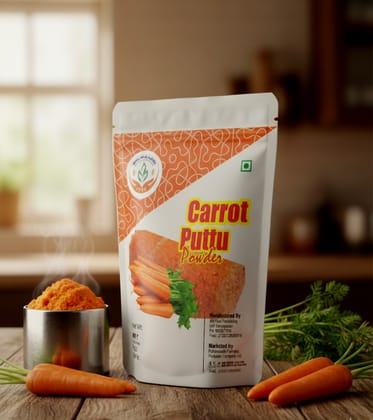 Carrot Puttu Powder - Nutritious & Delicious Instant Mix