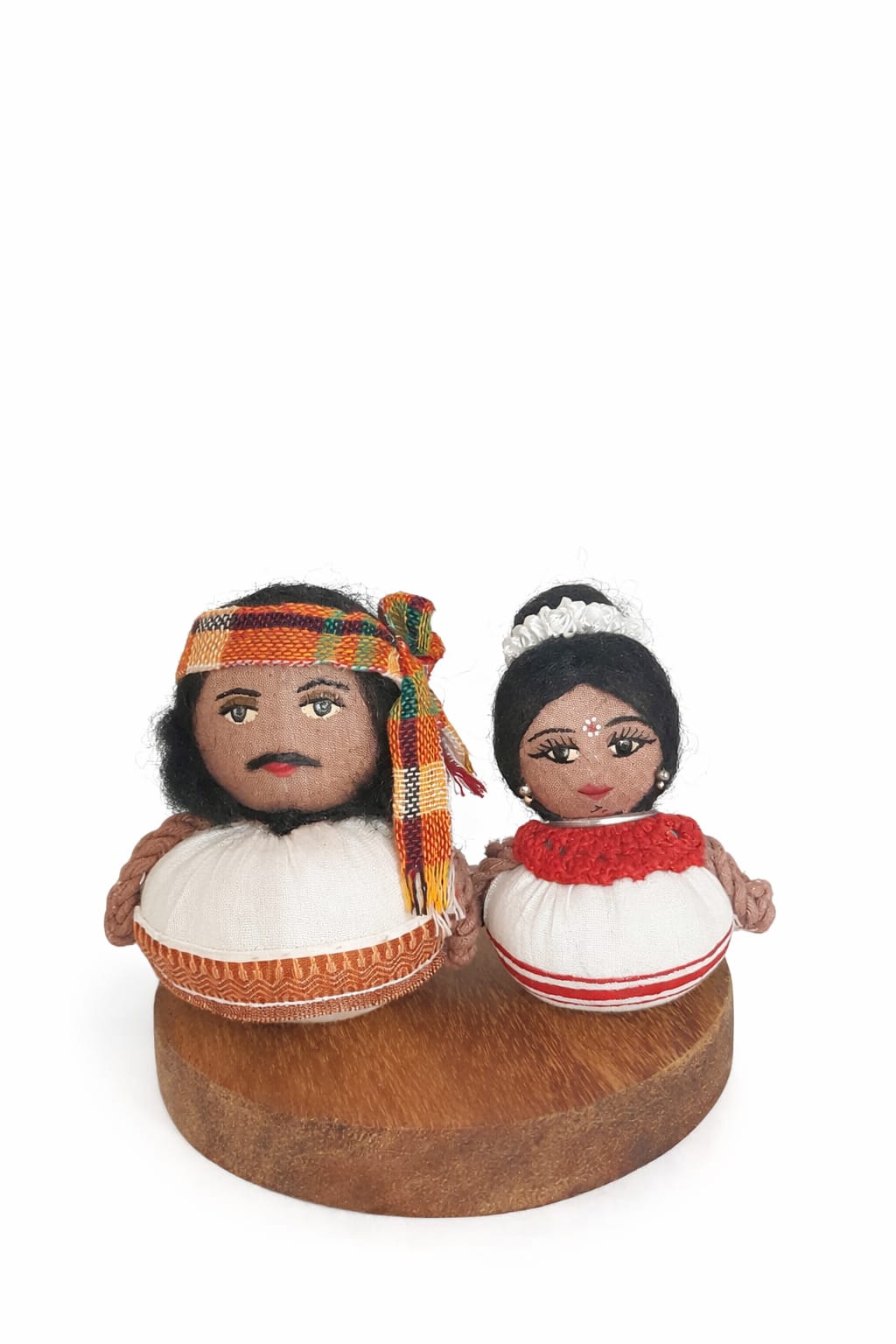 Handmade Traditional Couple Cloth Dolls