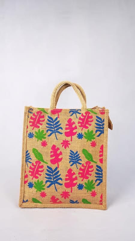 MultiColour Jute Bag - Handbags | Buy online on ZillyBuy