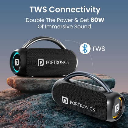Portronics 30W Radiant 2 Portable Bluetooth Speaker
