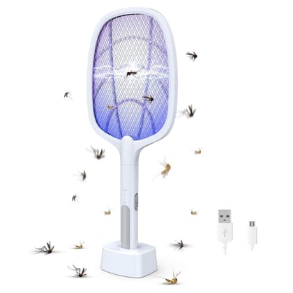 GLOWSERIE Electric Mosquito Killer Racket with USB Charging